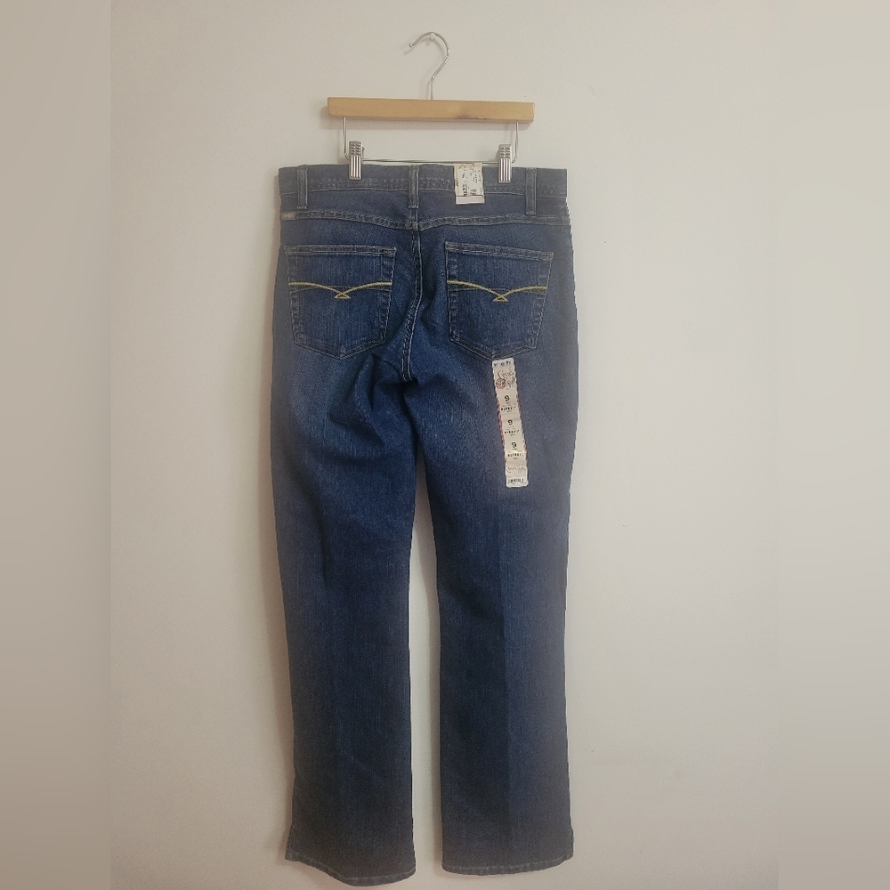 NWT-Women's Cruel Girl Slim Blue Jeans Sz 9 Long - Picture 5 of 5